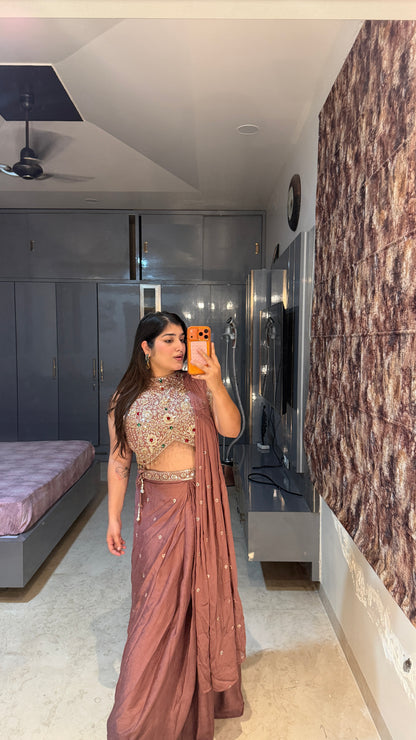 Emerald Saree(20-days delivery time)