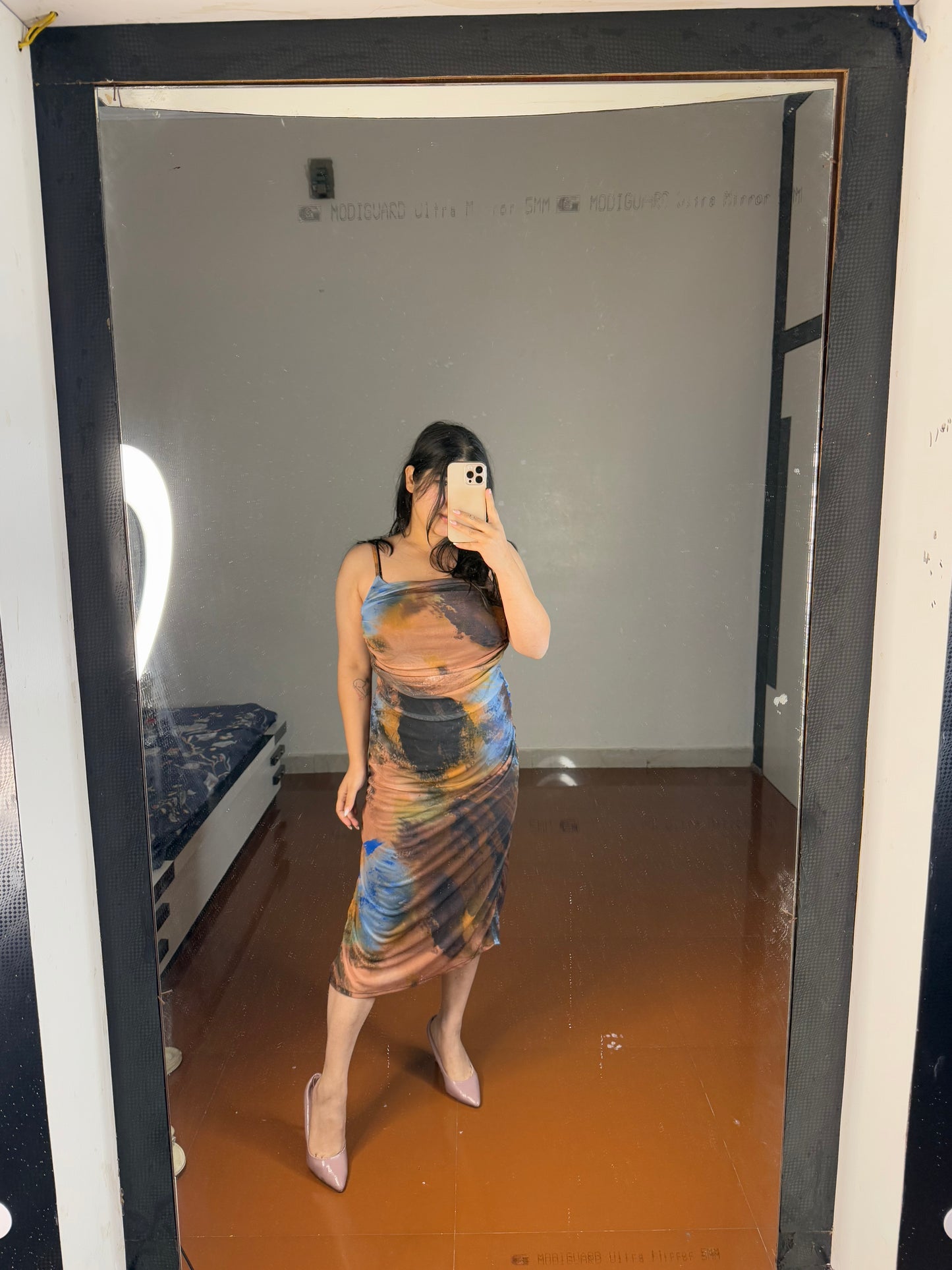 Lycra net dress