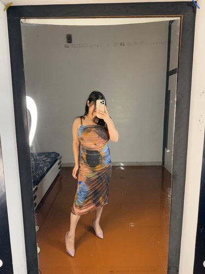Lycra net dress