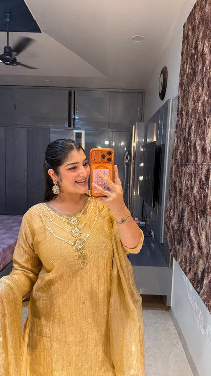 Reshmani kurta set