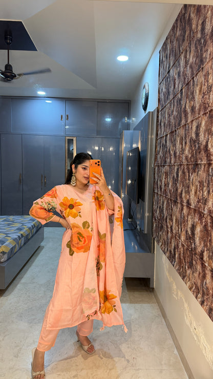 Sunflower kurta set