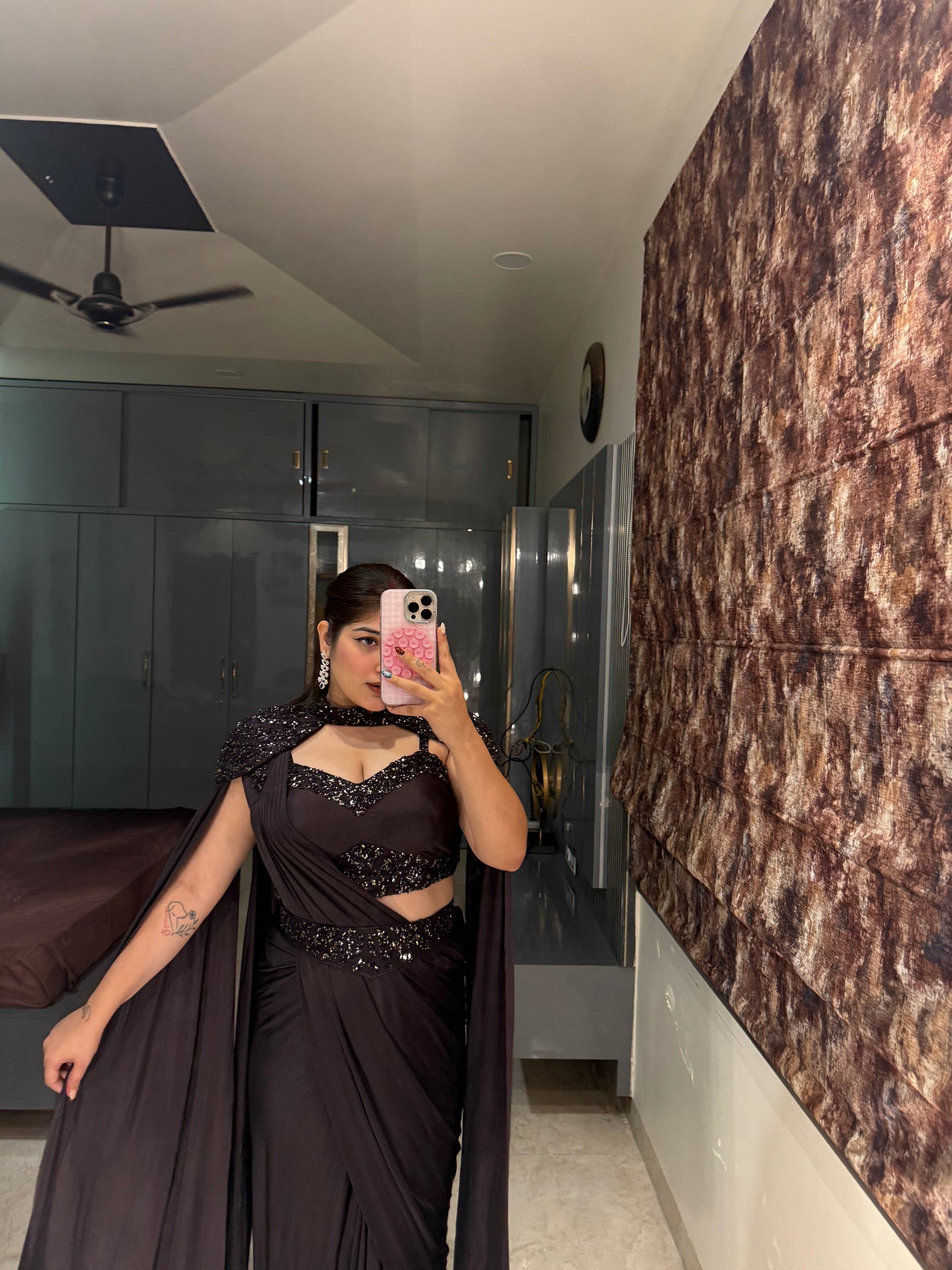 Cape saree