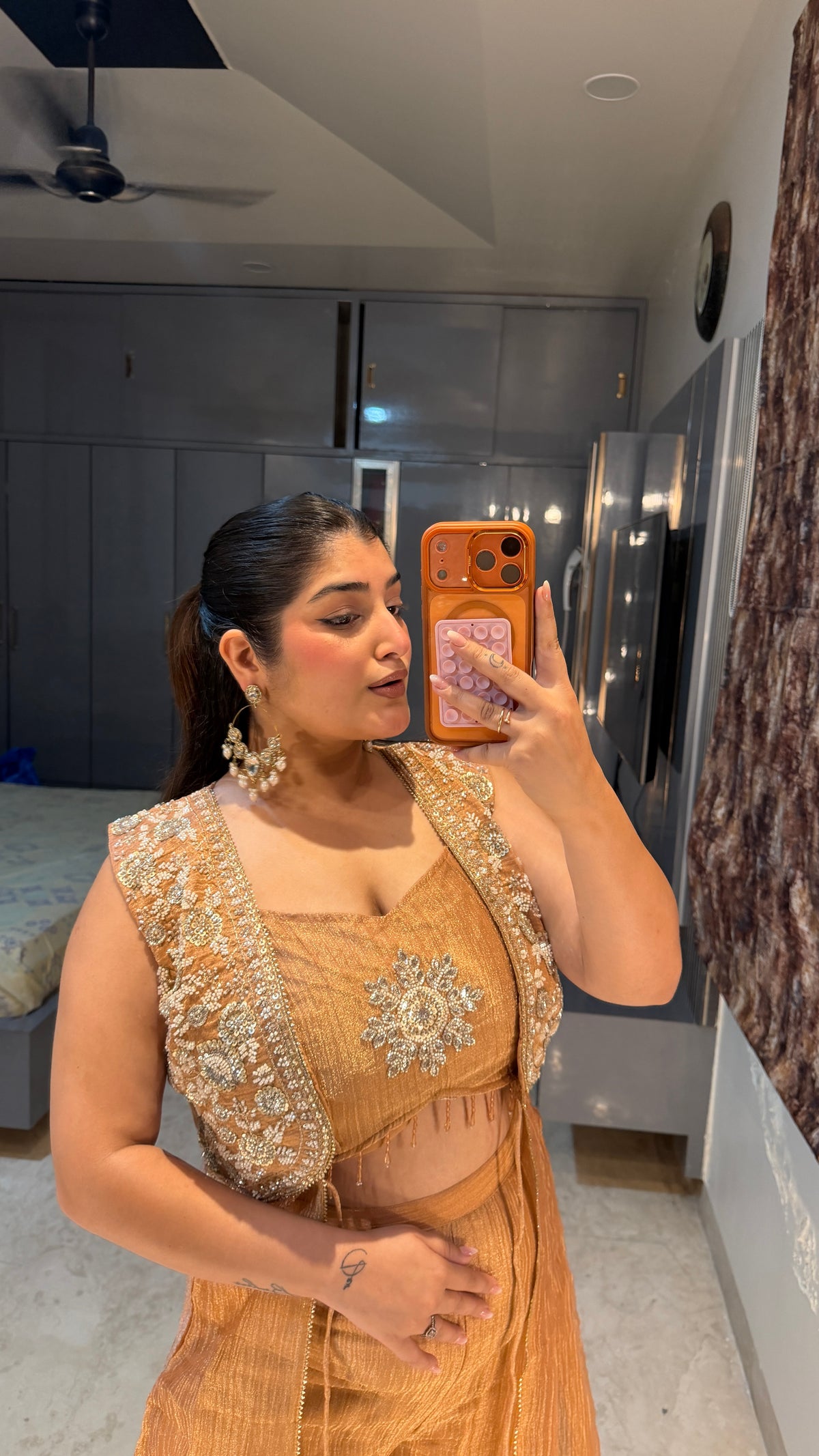 Mehfil jacket set