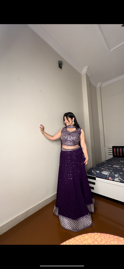 Glam lehenga