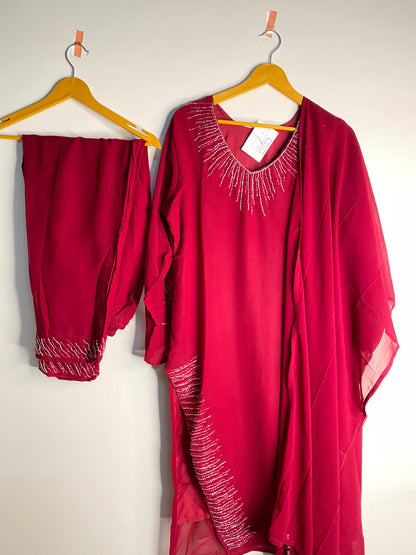 Red co-ord set