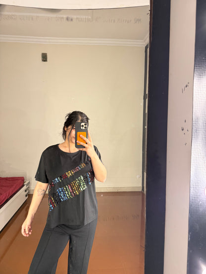 Sequin tee