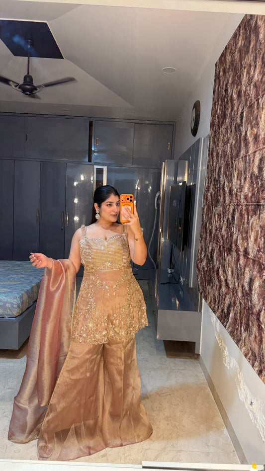 Rakhi set(golden)