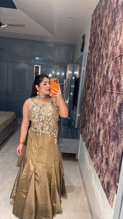 Flower desire lehenga