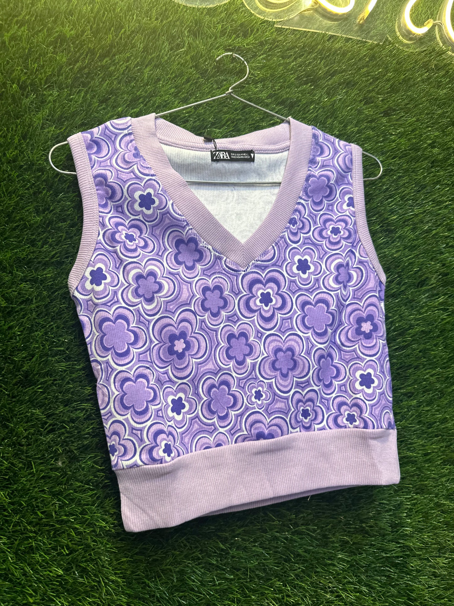 Floral crop tops