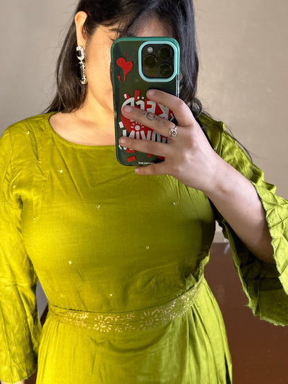 Comfortable plazo set