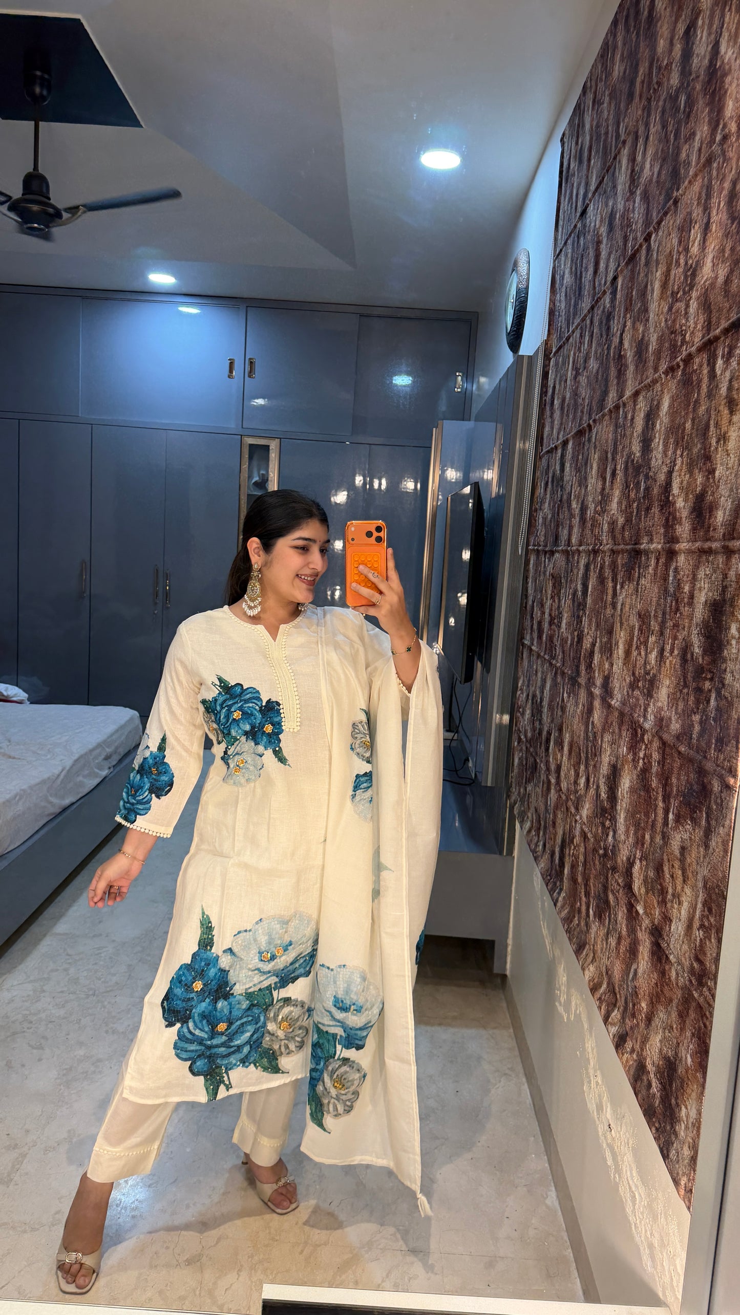 Ocean kurta set