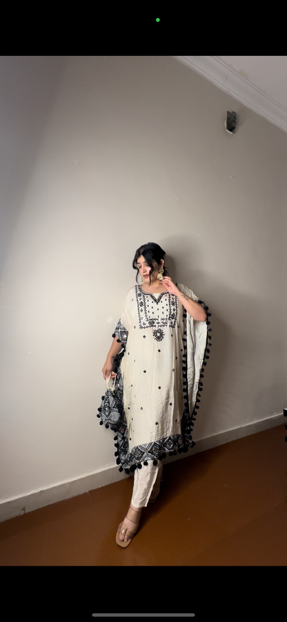 Premium fabric kaftan set