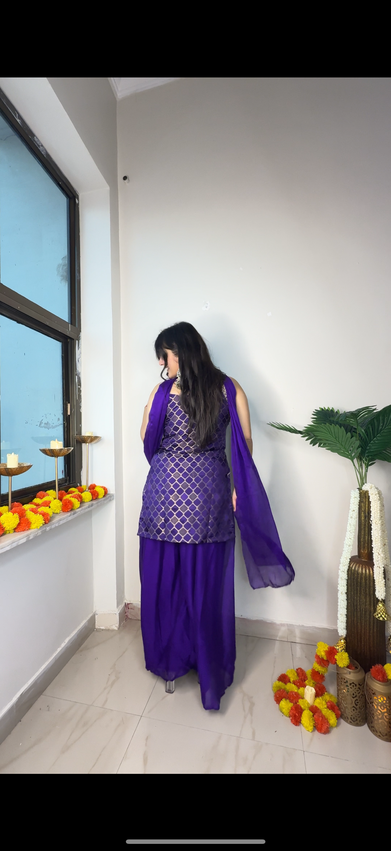 Banarasi plazo set