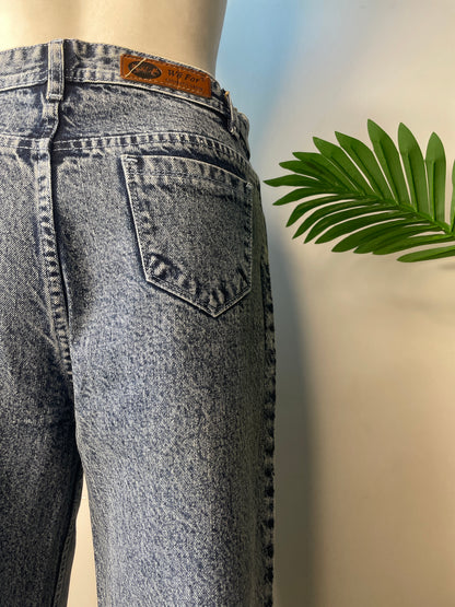 Vintage wash straight fit