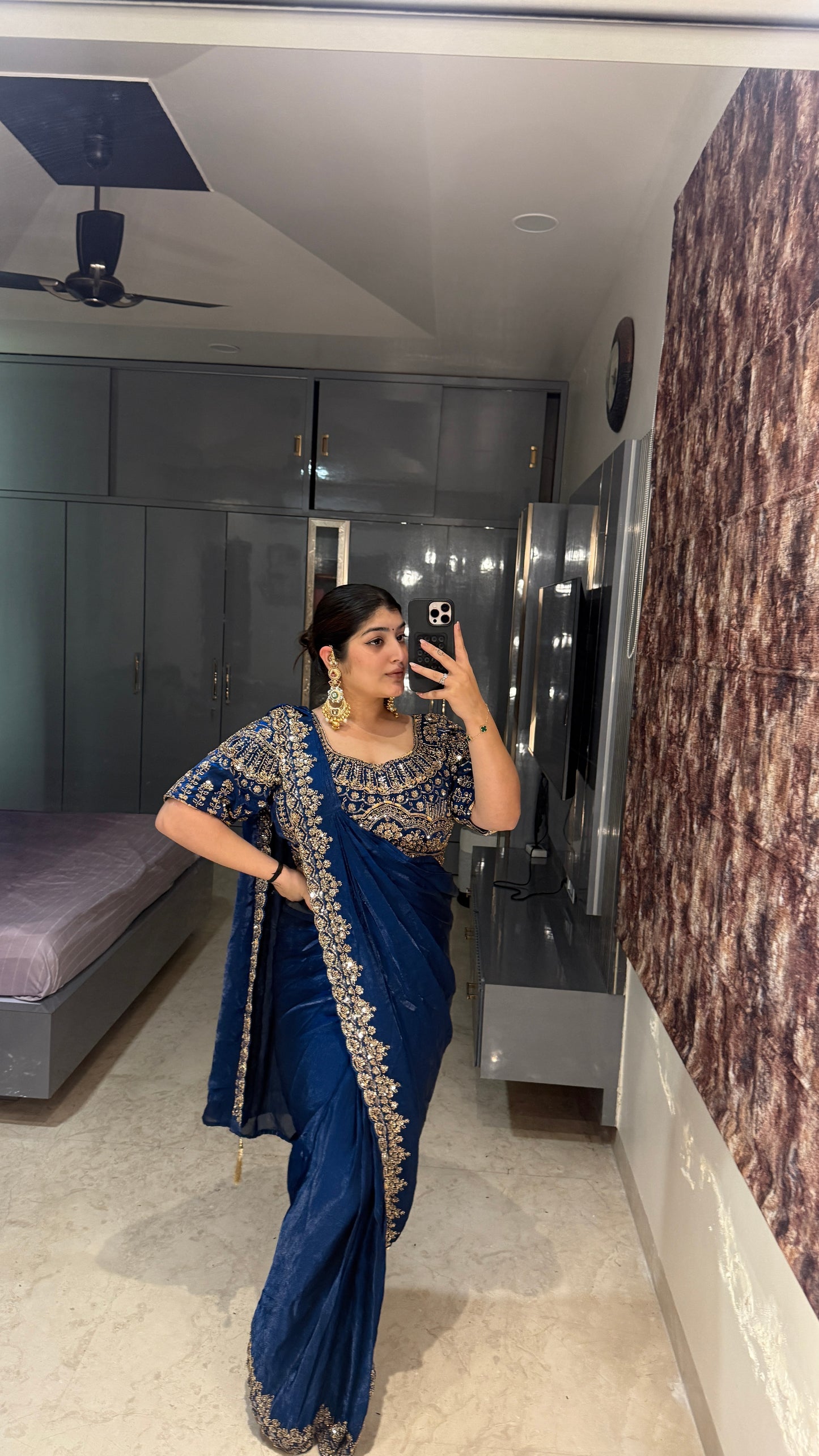 Dil aagya saree
