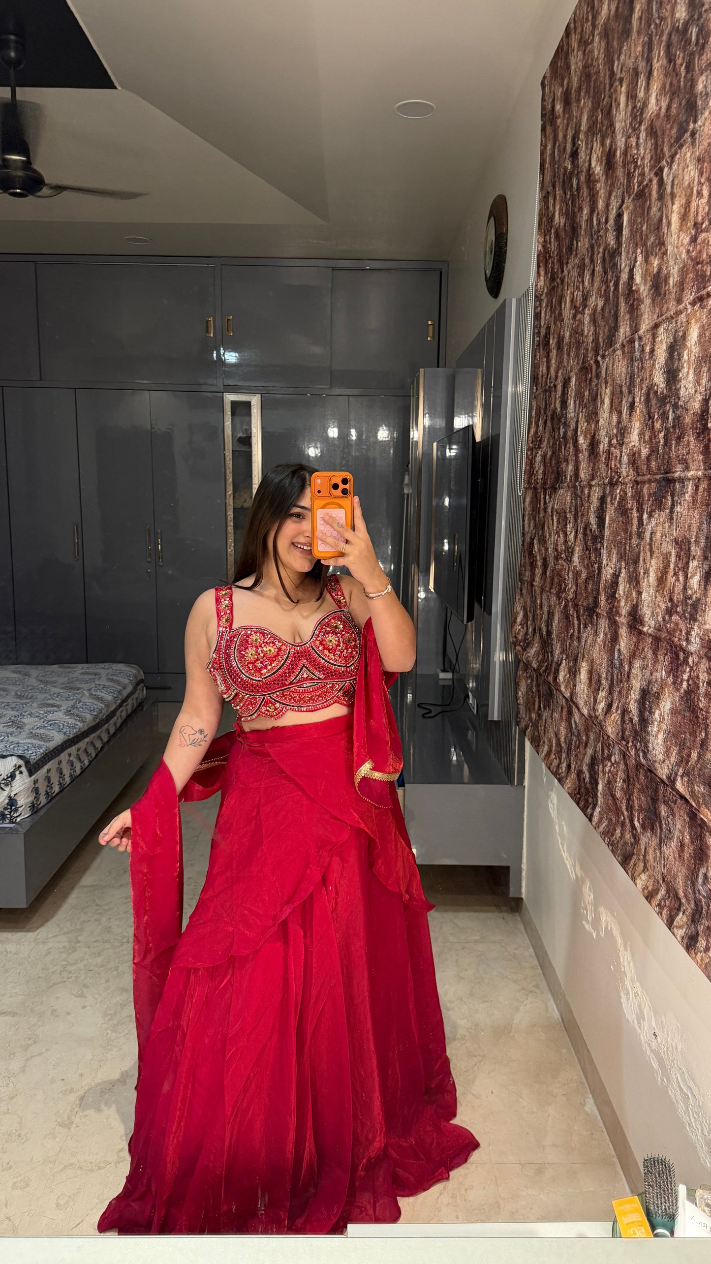 Scarlet outfit