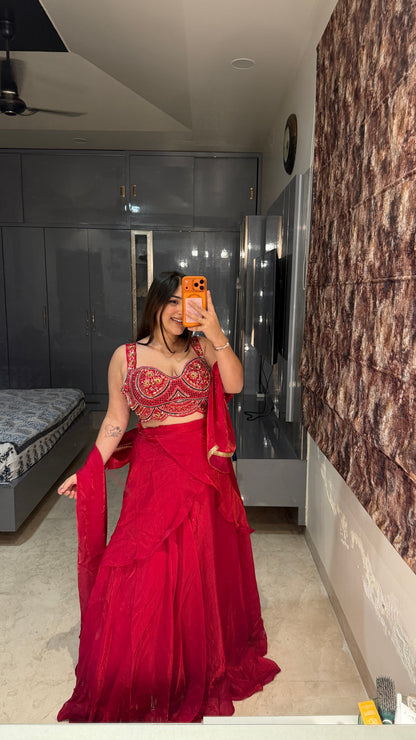 Scarlet outfit