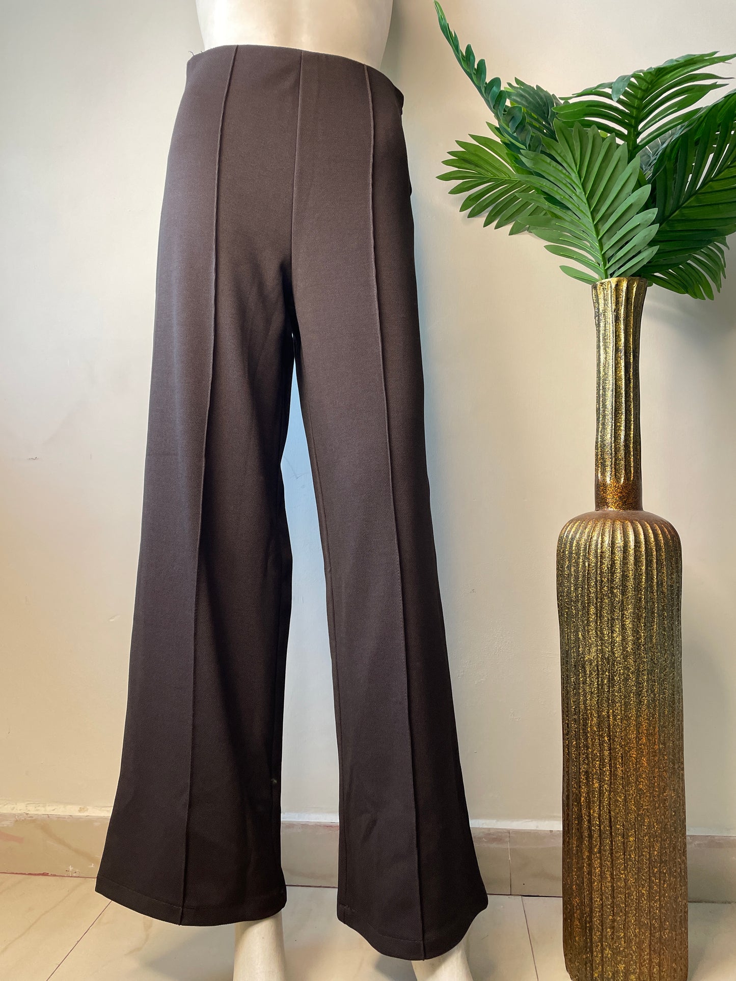 Coffee brown formal pants (ere2093)