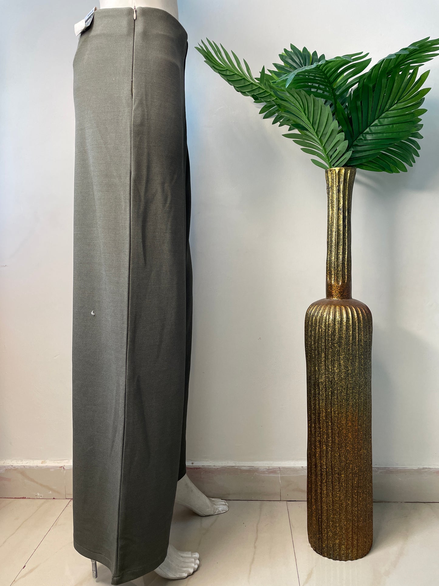 Dark green formal pants