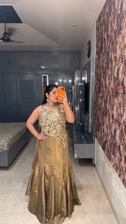 Flower desire lehenga