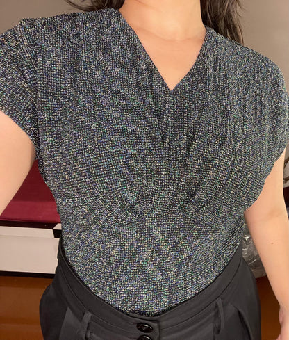 Shimmer top