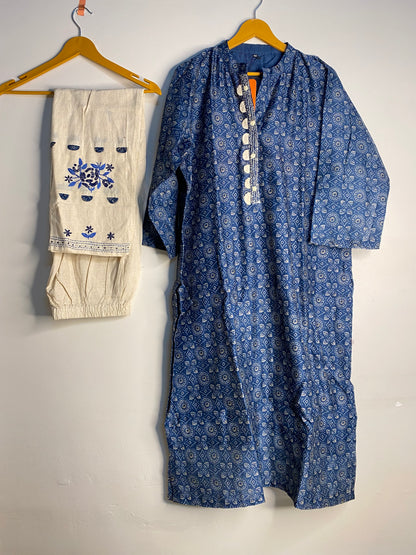 Kurti with beautiful pant
