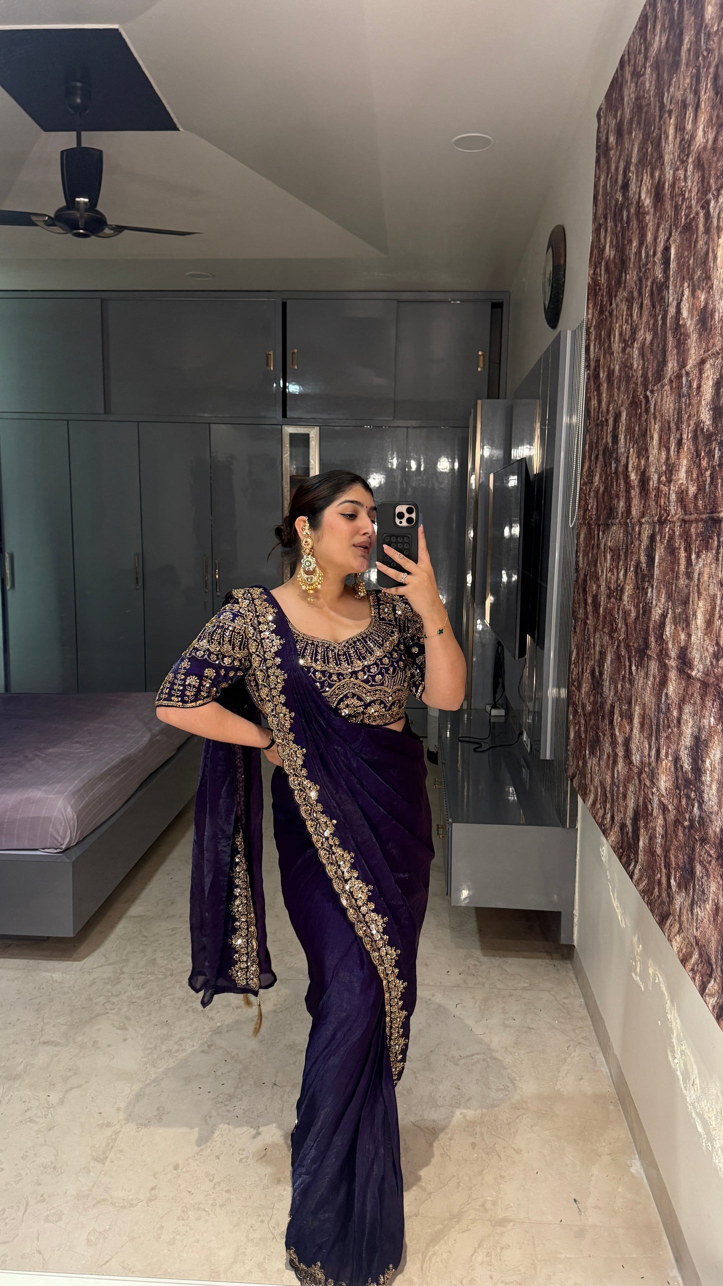Dil aagya saree