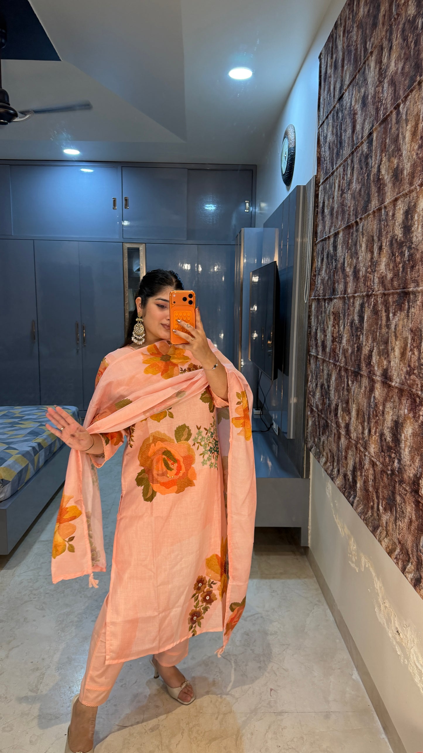 Sunflower kurta set