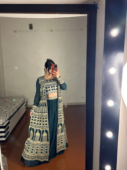 Tajmahal lehenga set