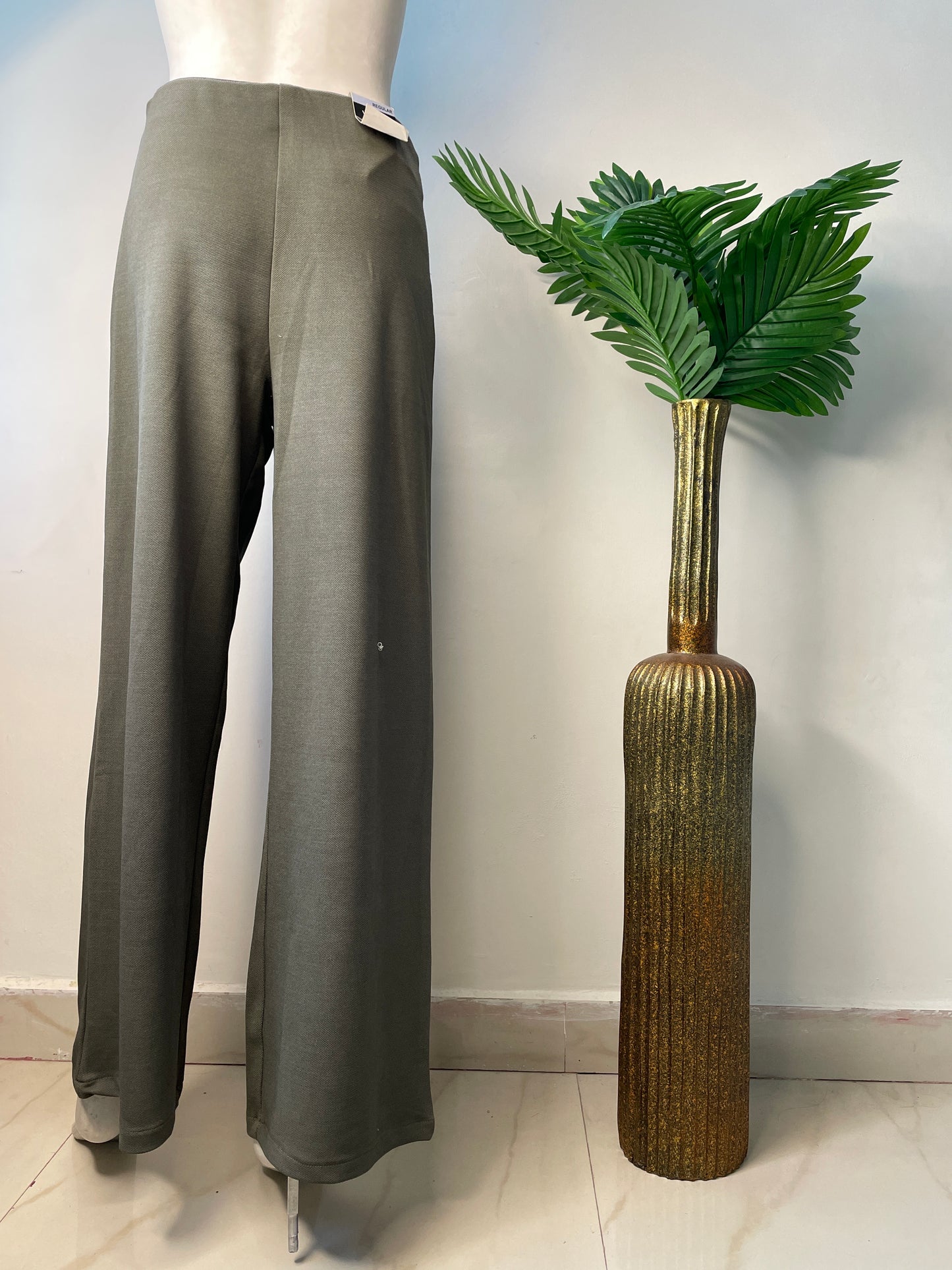 Dark green formal pants