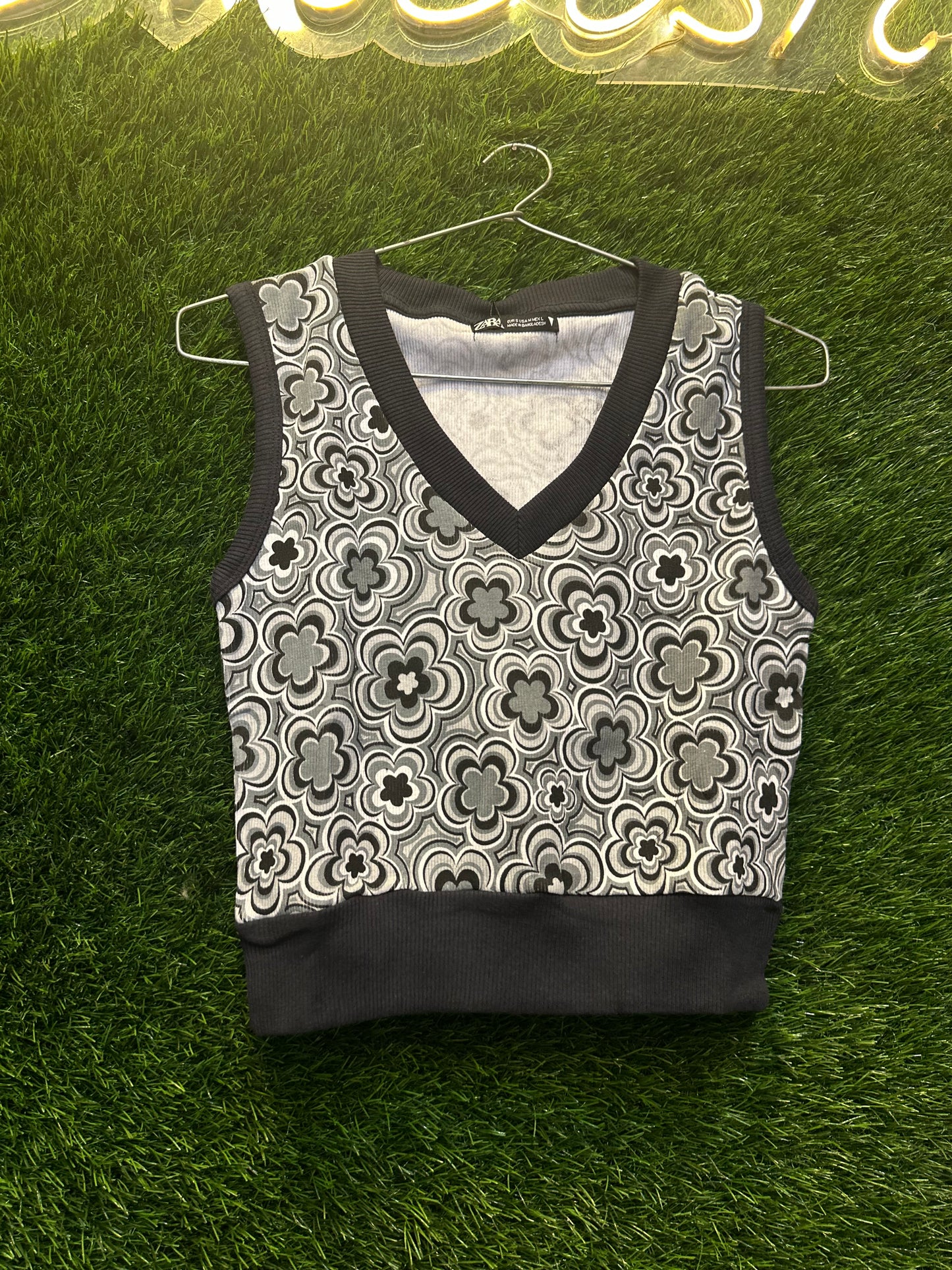 Floral crop tops