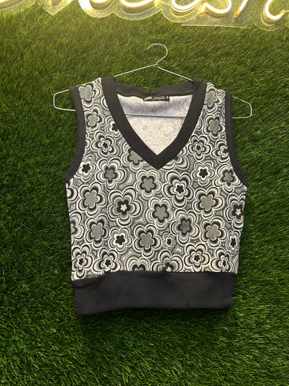 Floral crop tops