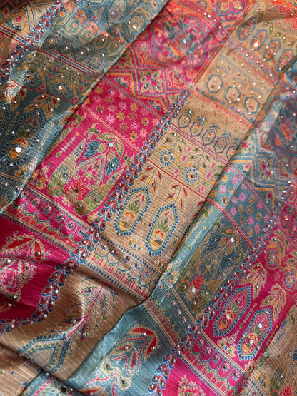 Multi color bb lehenga