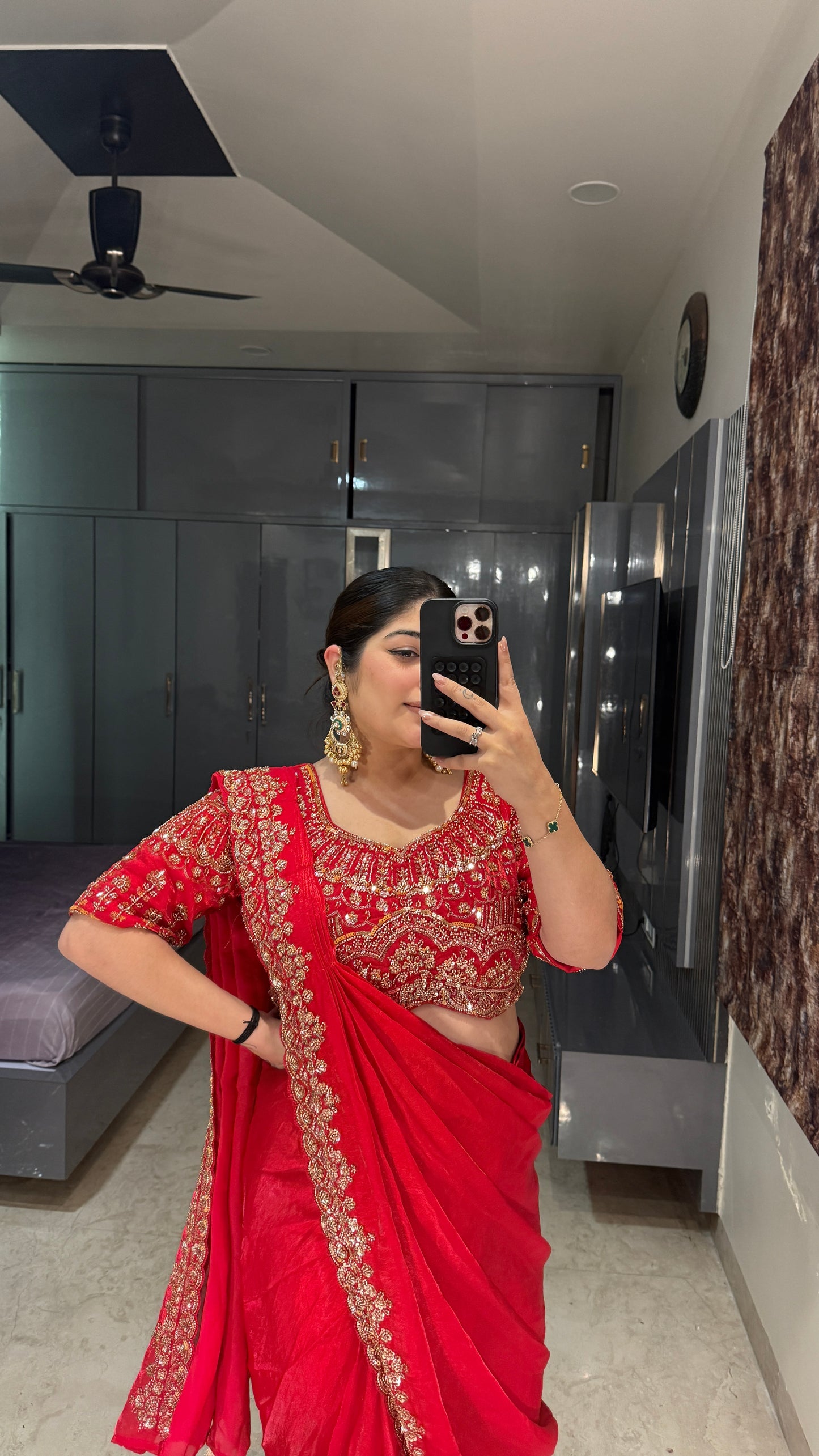 Dil aagya saree