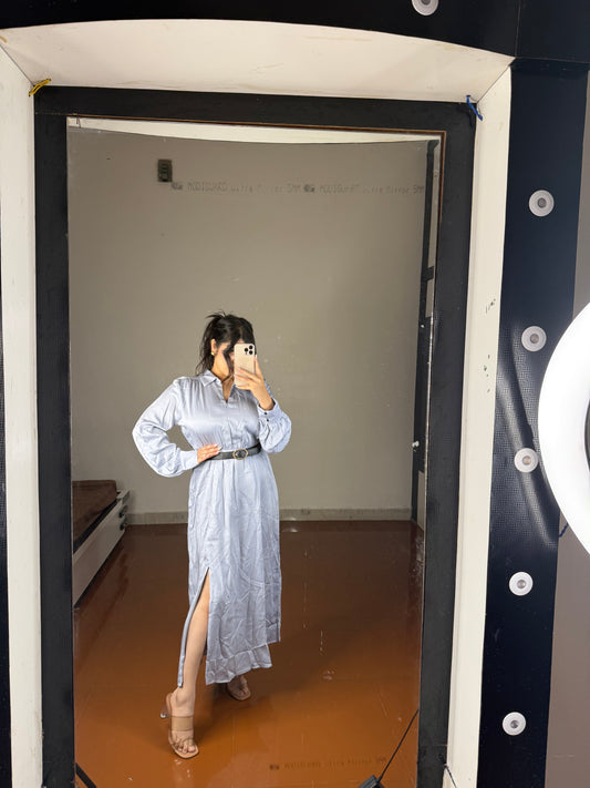 Satin dress