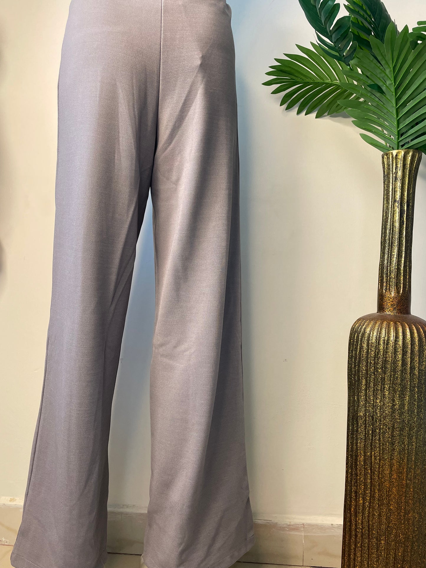 Gray formal pants