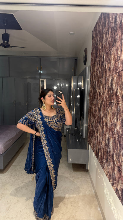 Dil aagya saree