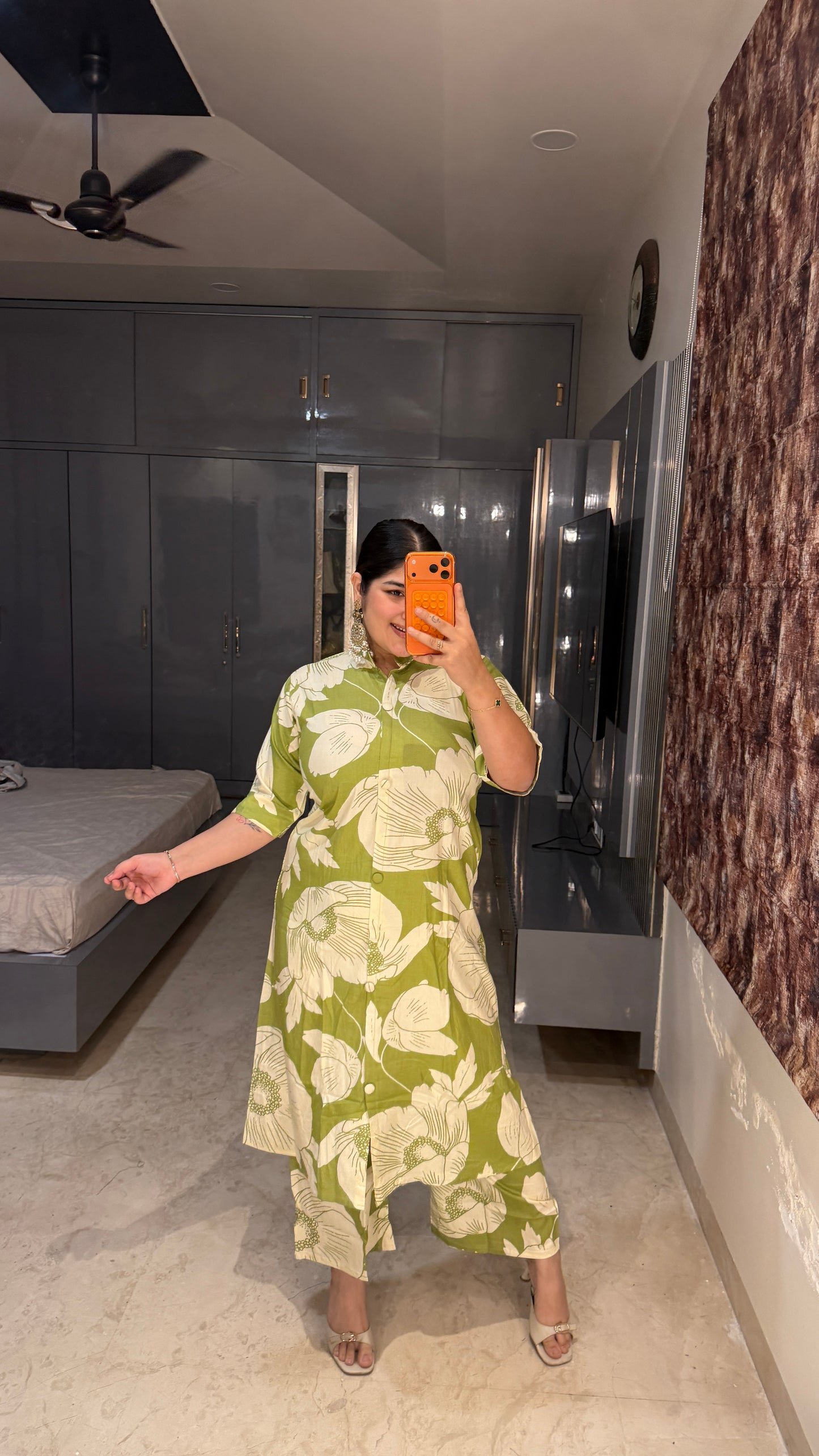 Floral kurta set
