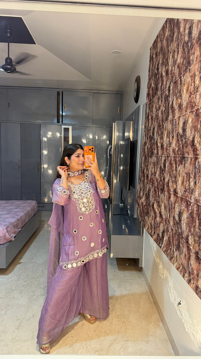Mirror work Kurta