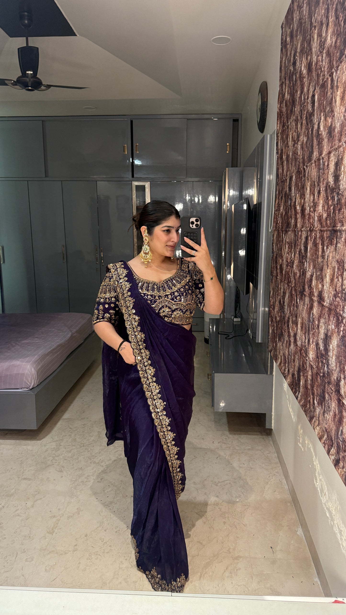 Dil aagya saree