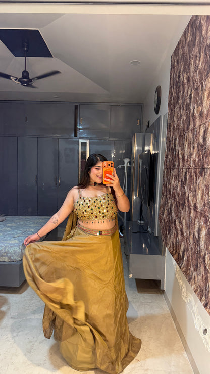 Ruby lehenga