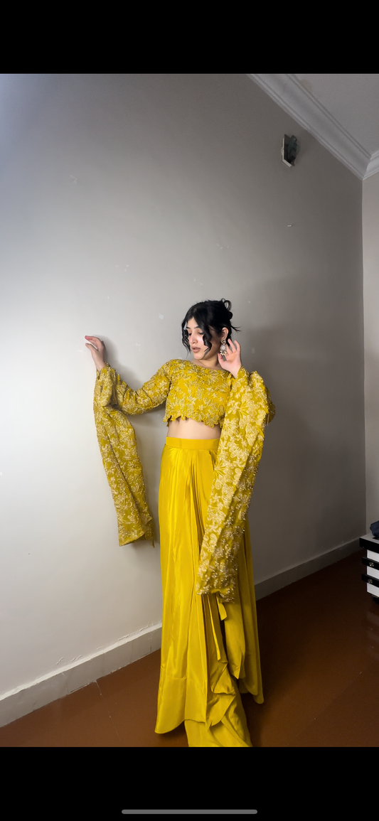 Long sleeves lily set