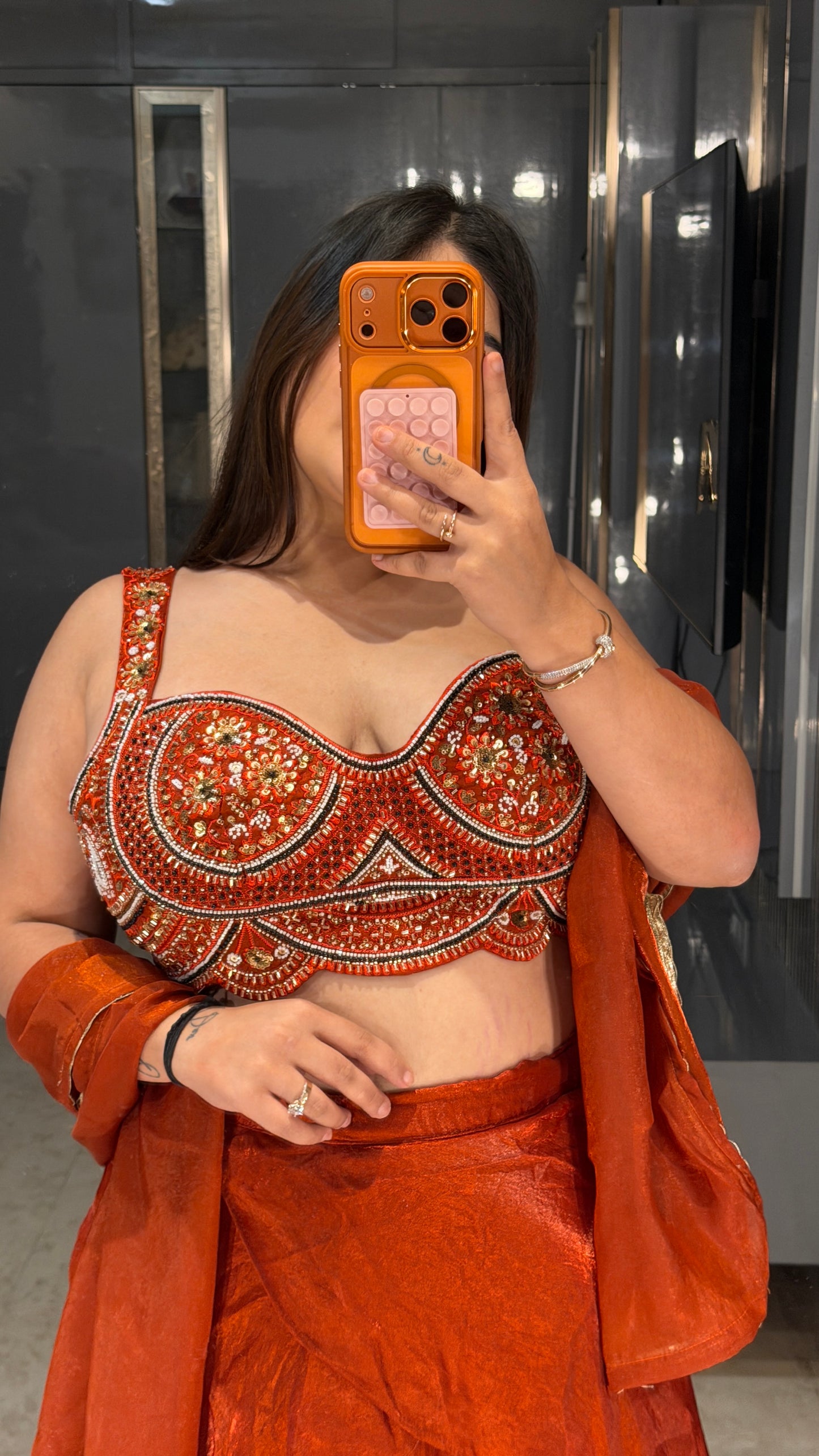 Scarlet outfit