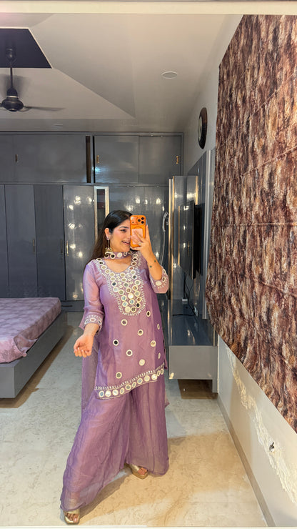 Mirror work Kurta
