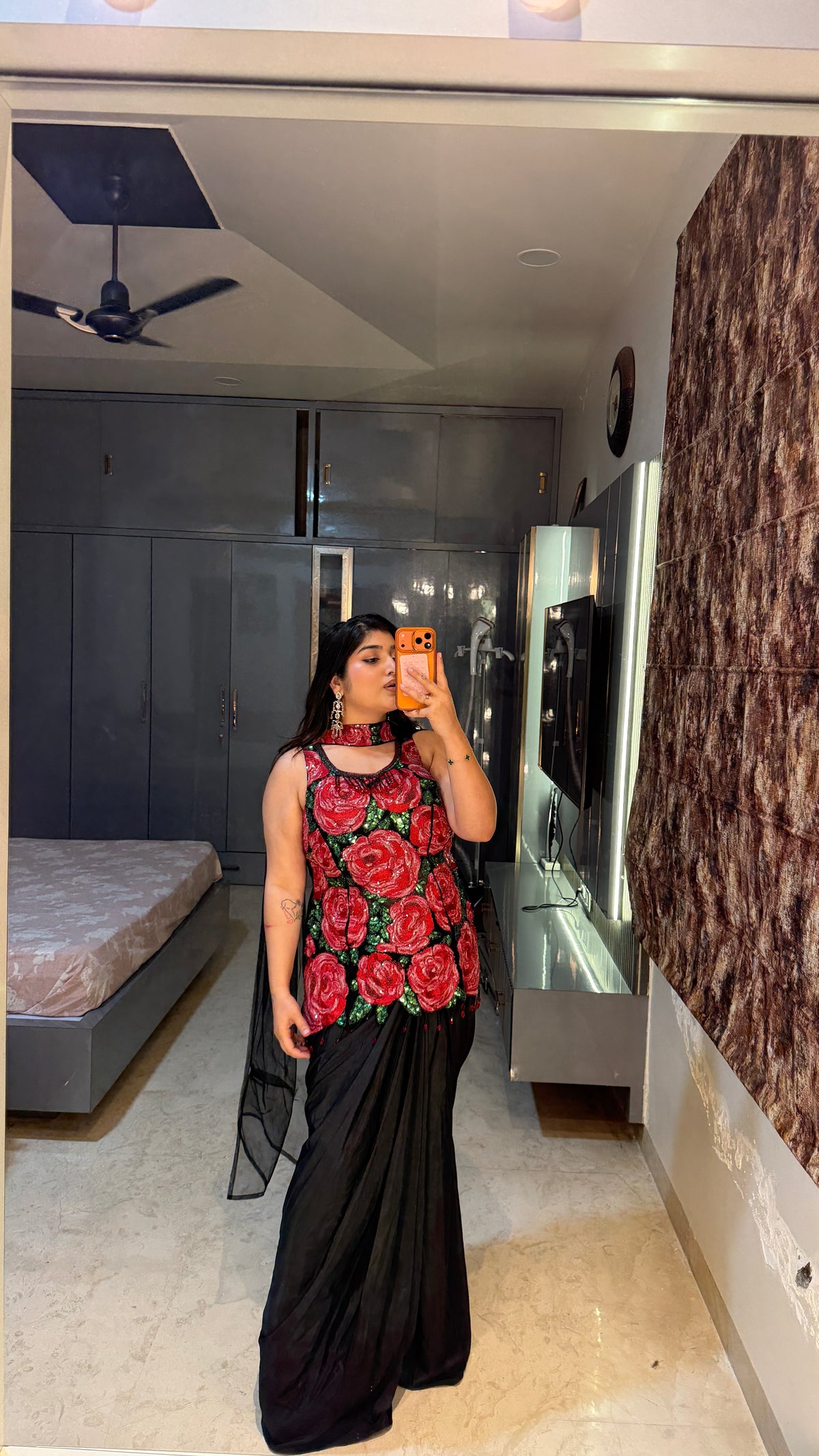 Laal phool set