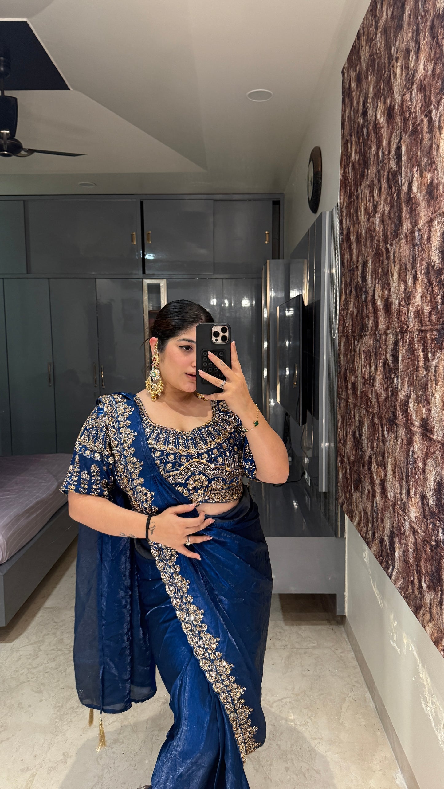 Dil aagya saree