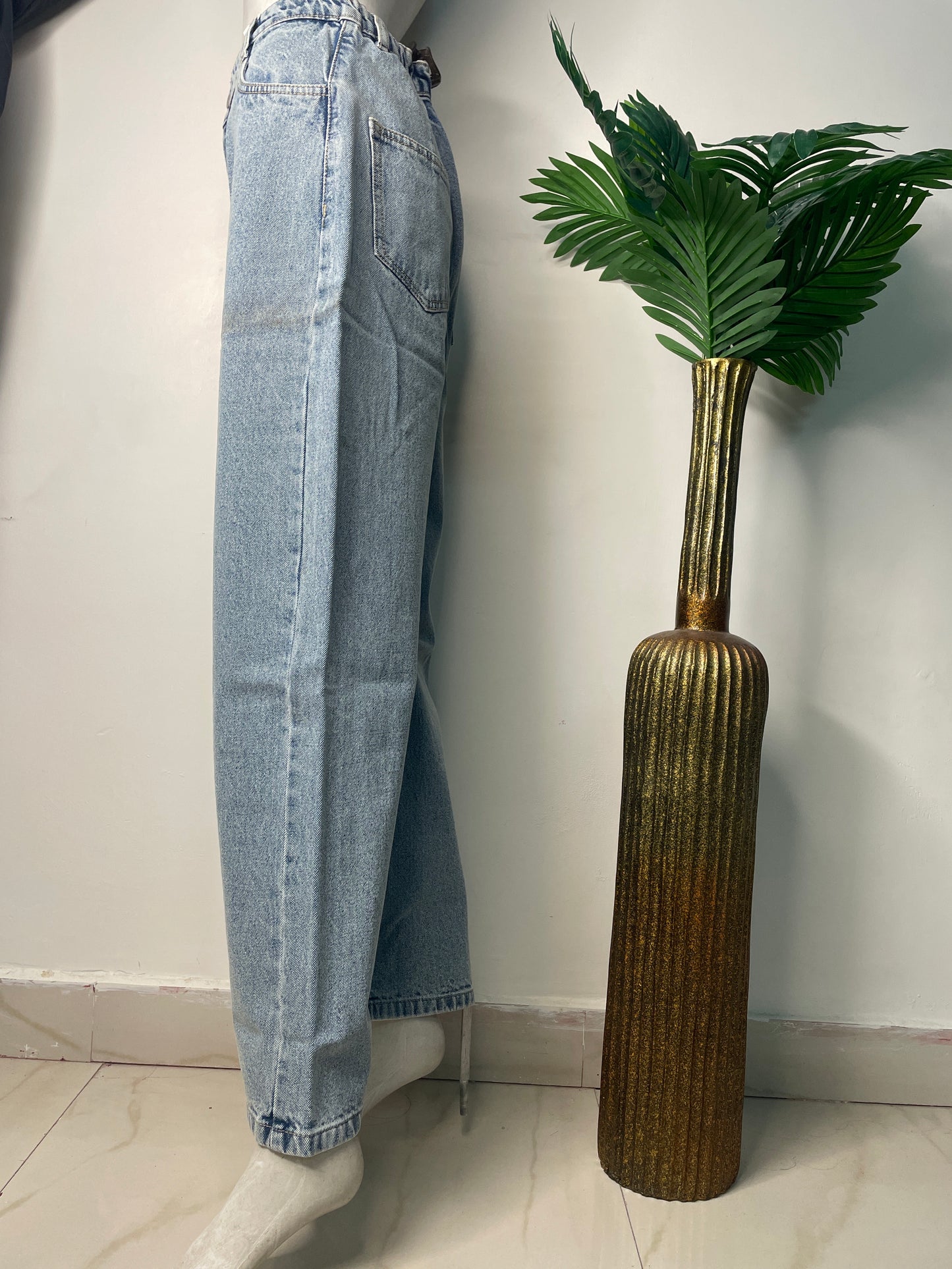 Wide leg ice denim(9379)