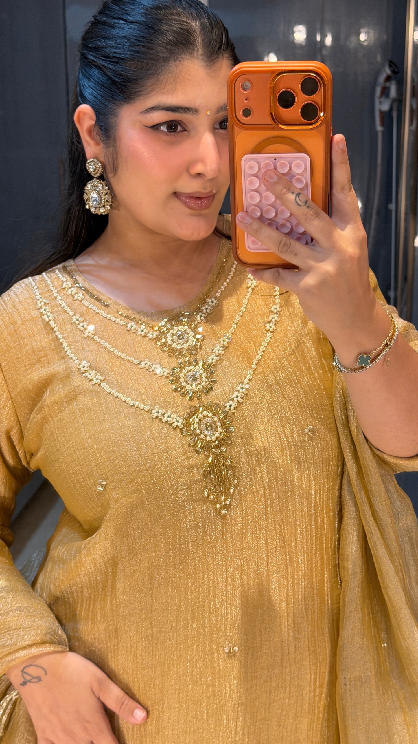 Reshmani kurta set