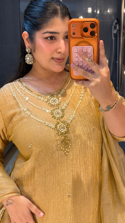 Reshmani kurta set