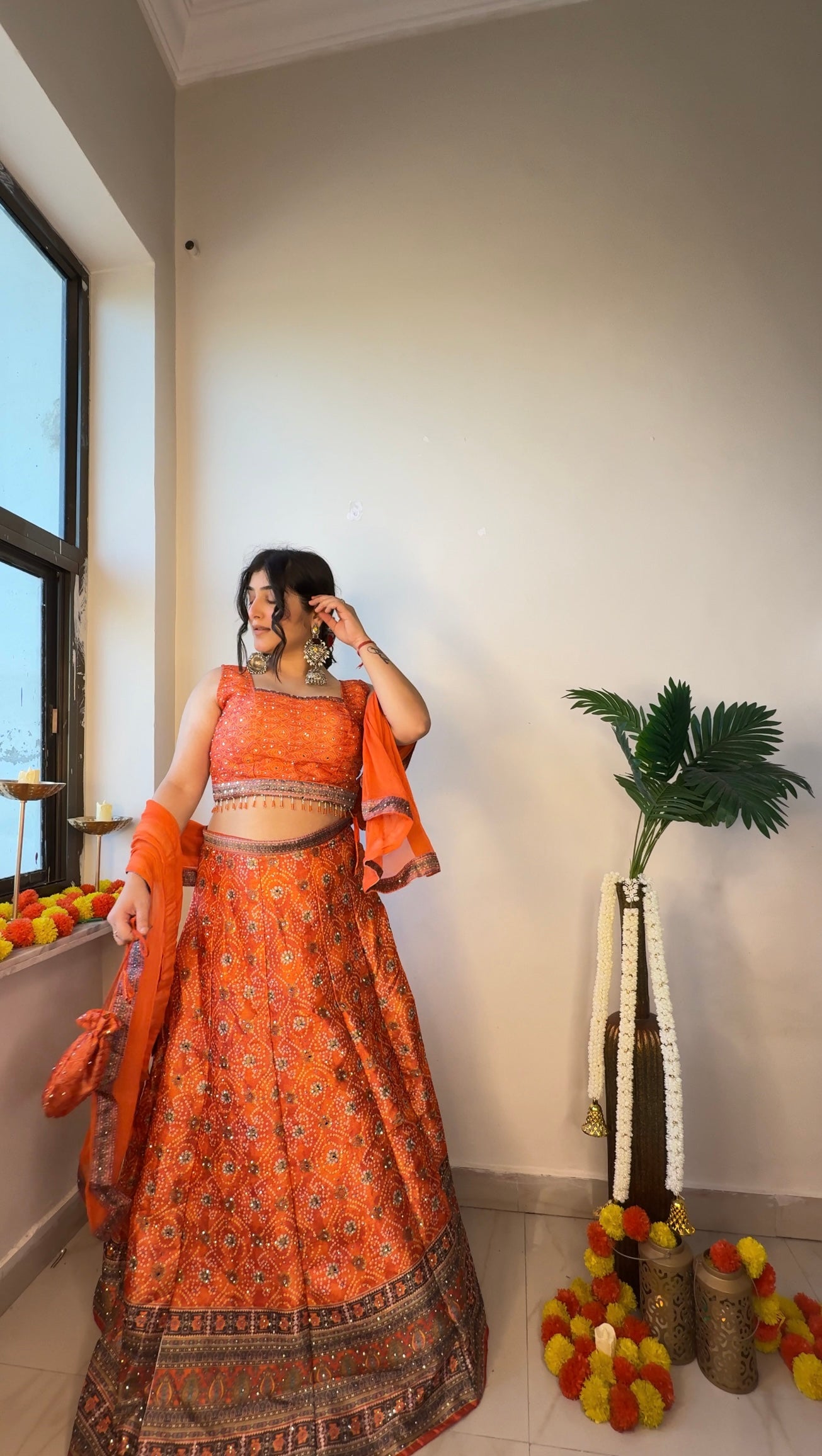 BB silk lehenga